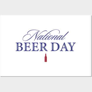 MicNational Beer Day Posters and Art